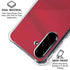 Poland Soccer Flag Galaxy A36 5G Clear Case